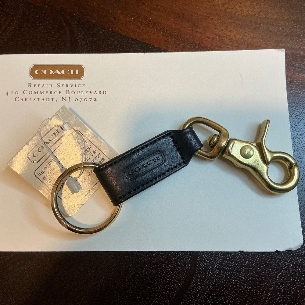 NWT COACH Vintage Key Fob - Rare Find! Brand New Vintage Condition